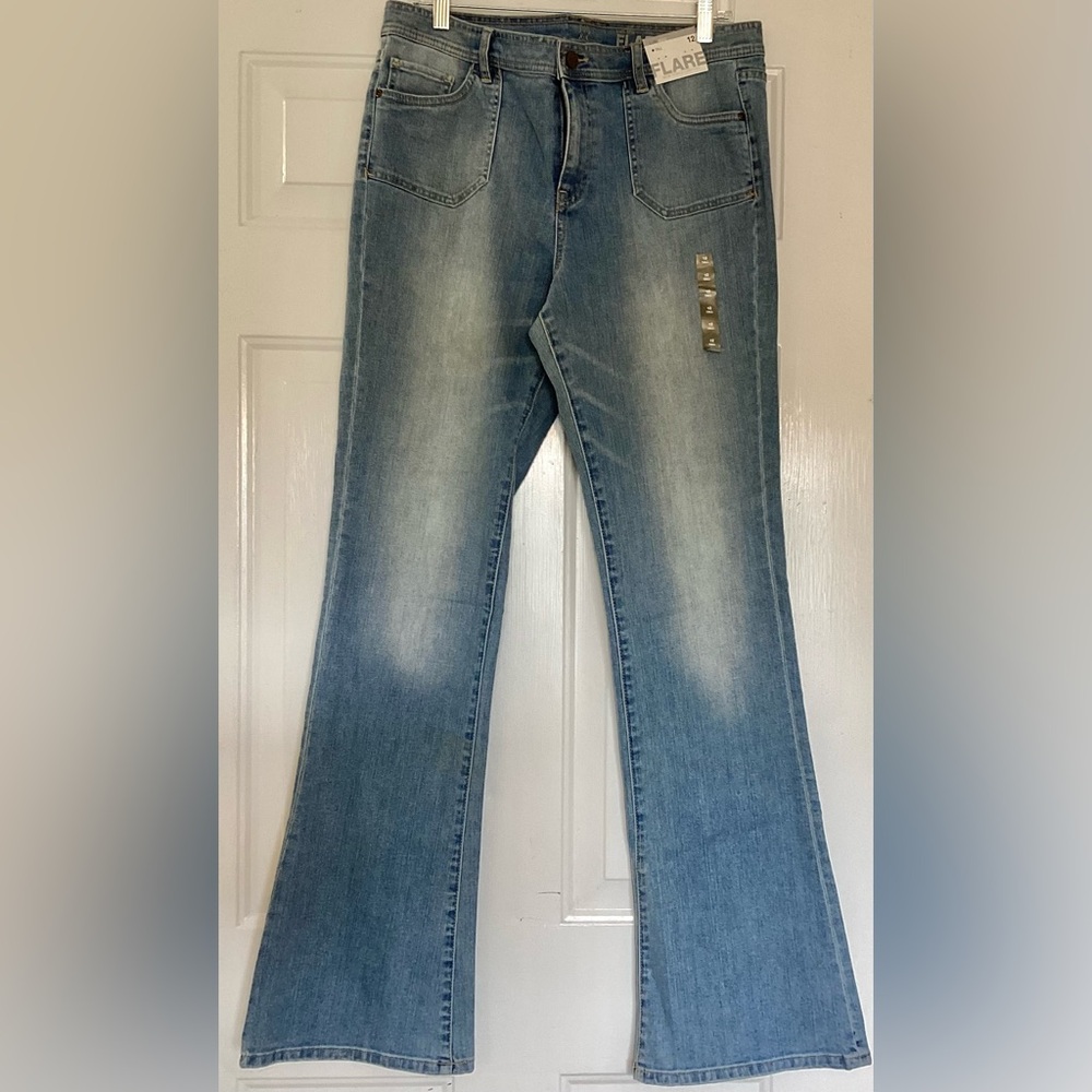 New York & Company Low Rise Tall Jeans Size 12 Tall